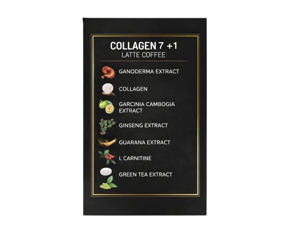 OLLAGEN 7+1 BLACK SLIM COFFEE